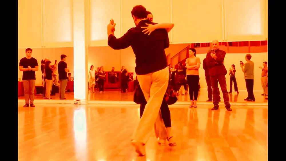 Video thumbnail for Vals Class Demo by Gustavo & Jesica Hornos at the Motion Arts Center