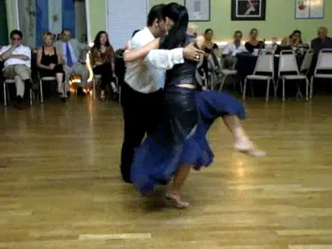 Video thumbnail for Milonga Portena Linda  Oscar Mandagaran & Georgina Vargas 2