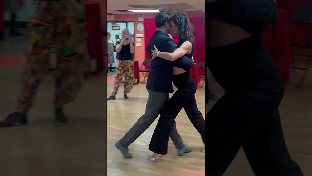 Video thumbnail for David Palo & Virginia Vasconi. Tango lesson. Milonga Zandunga. Washington DC February 2025