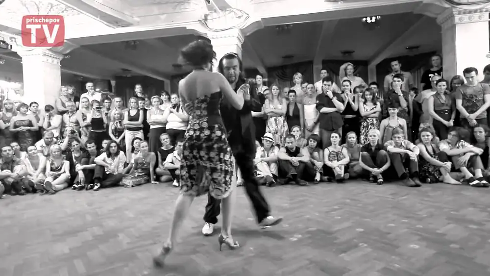 Video thumbnail for Mariano Chicho Frumboli y Juana Sepulveda, 8th International Moscow Festival of Argentine Tango (4)