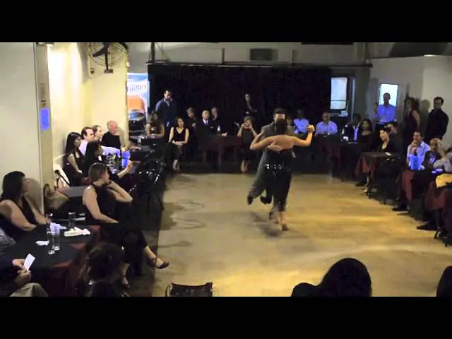 Video thumbnail for Samantha Dispari y Santiago Fina en Porteño y Bailarin-  tango