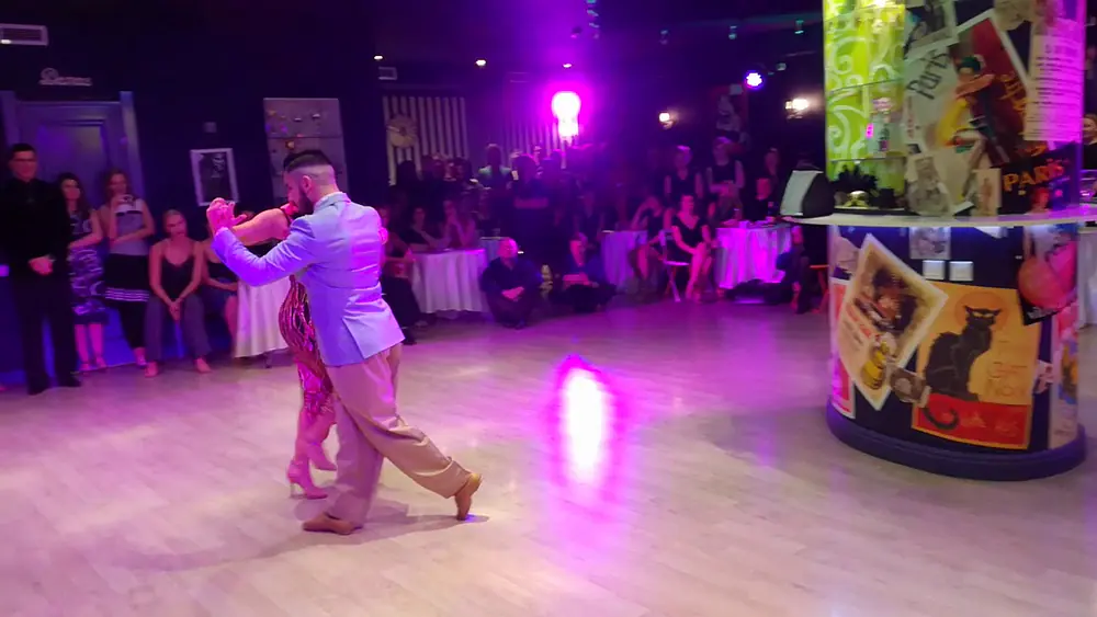 Video thumbnail for Virginia Pandolfi y Jonatan Aguero 4. Milonga La Boca Dance club