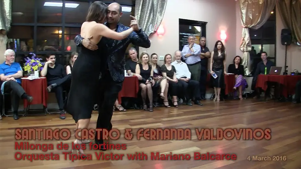 Video thumbnail for Milonga de los fortines - Santiago Castro & Fernanda Valdovinos