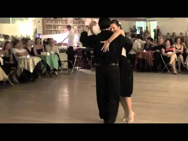 Video thumbnail for Carlitos Espinoza & Sofia Saborido 2/3 Milonga / La PITUCA Montpellier (14 10 2011)