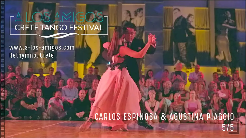 Video thumbnail for CARLOS ESPINOZA & AGUSTINA PIAGGIO (5/5) A Los Amigos Rethymno, Crete 2024