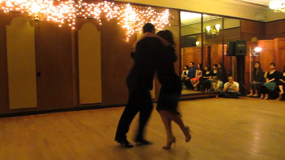 Video thumbnail for Ney Melo & Virginia Pandolfi at  " La Milonga Rosa "