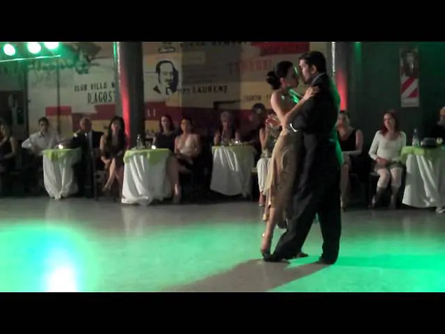Video thumbnail for Solange Acosta y Max Van De Voorde, Campeones Mundiales de Tango escenario 2011