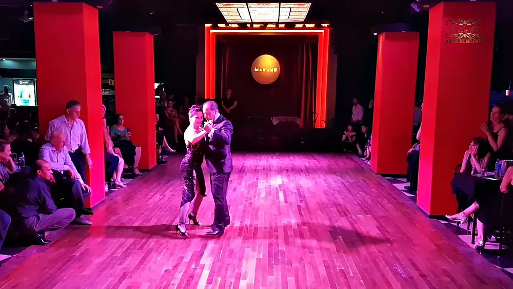 Video thumbnail for Tango performance baile Daniel Nacucchio, Cristina Sosa, Parakultural, Marabu