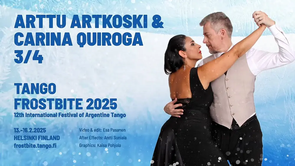 Video thumbnail for Tango Frostbite - Arttu Artkoski & Carina Quiroga 3/4