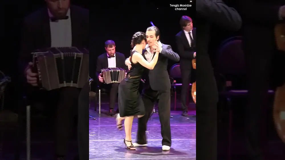 Video thumbnail for Tango dance video. 탱고 댄스 영상. 🕺💃Alexis Quezada and Celine Giordano. Танго.