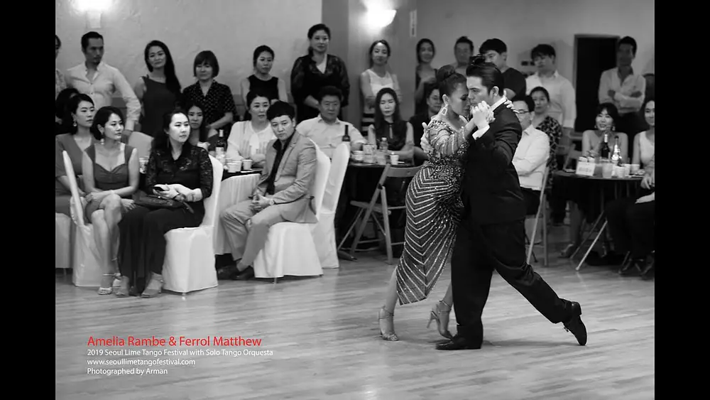 Video thumbnail for Ferrol Metthew & Amalia Rambe ''Vals de invierno" , first day of 2019 Seoul Lime Tango Festival
