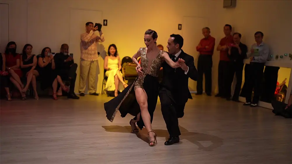 Video thumbnail for Laura D'Anna & Sebastián Acosta Tango Performance 2 @ Christmas Milonga by FAME Studio Malaysia
