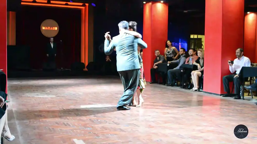 Video thumbnail for Eladia Cordoba & Andres Laza Moreno en Milonga Malena - Marabu !! 3/3