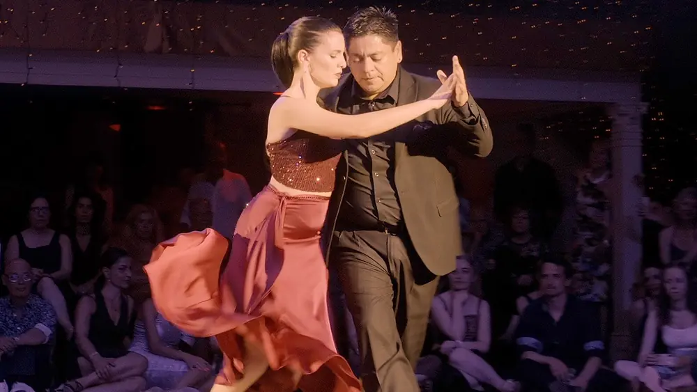 Video thumbnail for Agustina Piaggio and Carlitos Espinoza – El abrojito at Lisbon Tango Festival 2024