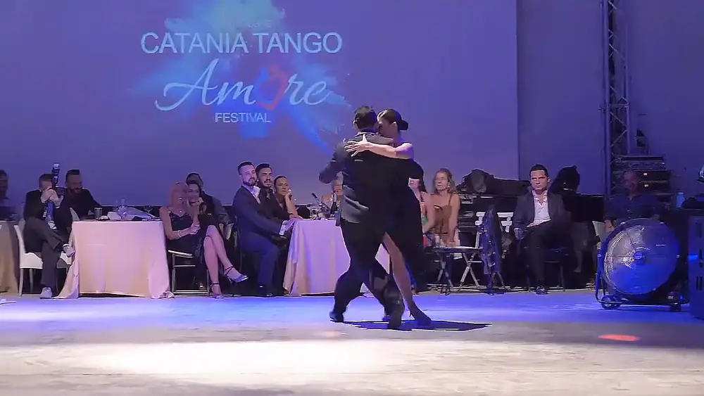 Video thumbnail for Loukas Balokas Georgia Priskou, La milonga de Buenos Aires, Francisco Canaro, Catania Tango Amore