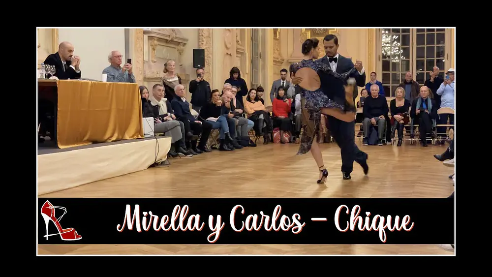 Video thumbnail for Mirella y Carlos Santos David - Chique - Championnat International de Tango Paris