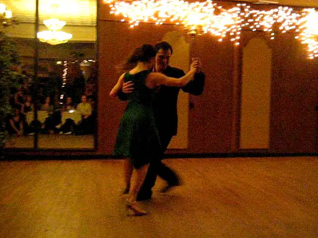 Video thumbnail for "La Milonga Rosa" presented Diego Blanco & Ana Padron