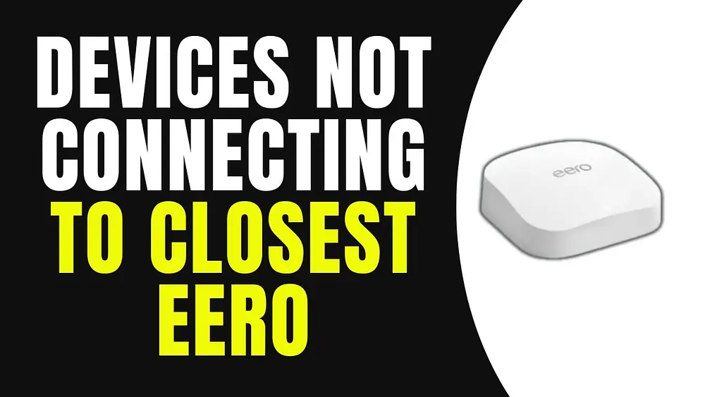 Video thumbnail of Devices Not Connecting To Closest Eero – Mesh Node & Device Switching Fix   (Full Guilde)