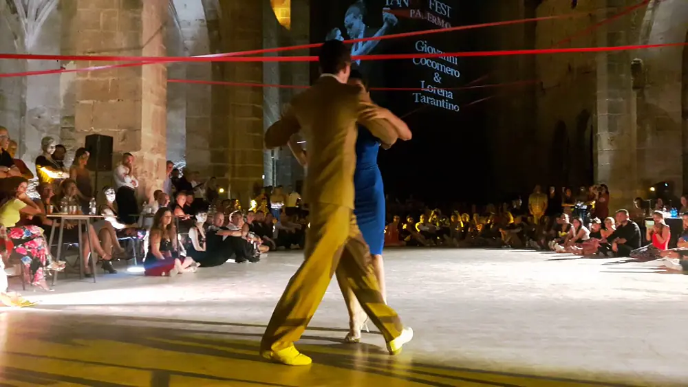 Video thumbnail for Esibizione di Lorena Tarantino e Giovanni Cocomero al TangoFest Palermo in La Tapera di E Donato