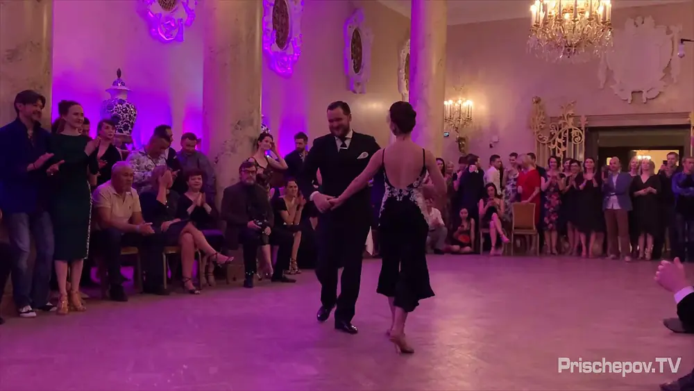 Video thumbnail for Maxim Gerasimov & Agustina Piaggio | 2020 Moscow Tango Holidays VII | Kiky Adam Dance Fashion