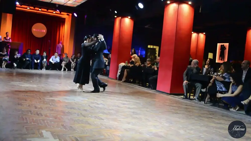 Video thumbnail for Diego Ortega y Aldana Silveyra en Milonga Malena!! 1/4
