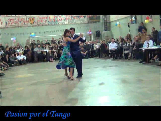 Video thumbnail for ROXANA SUAREZ Y SEBASTIAN ACHAVAL BAILANDO  "EL PUNTAZO" EN LA MILONGA DEL MORAN