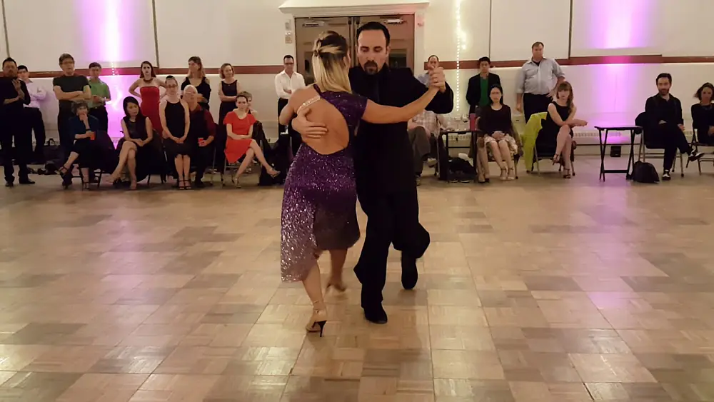 Video thumbnail for Analía Centurión & Jeremías Fors at Eastern Market Milonga - 1/4 Tango