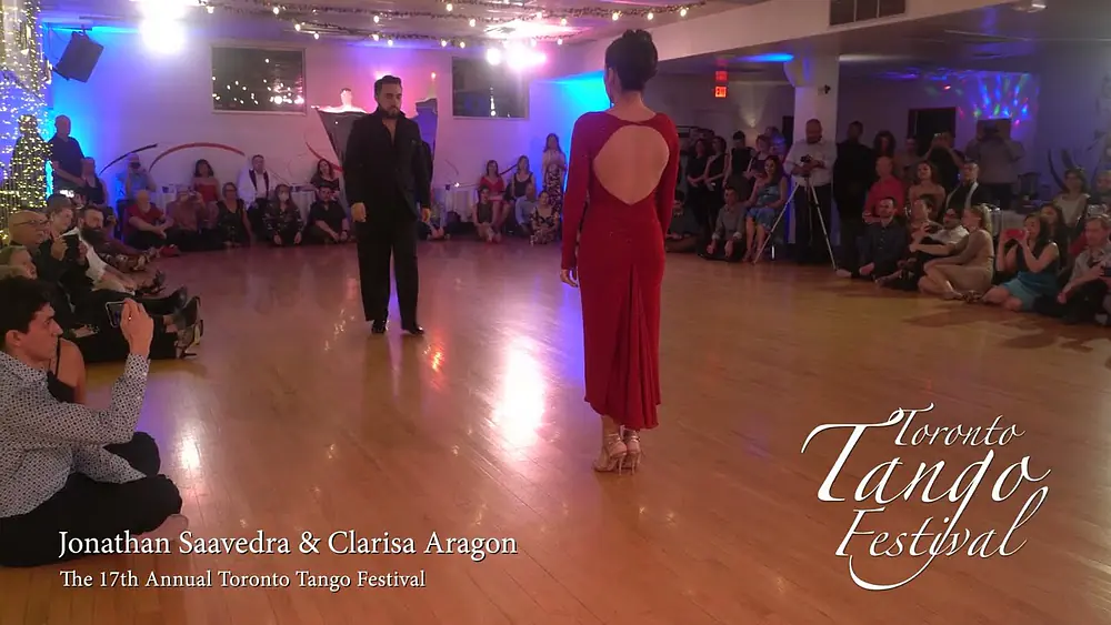 Video thumbnail for Jonathan Saavedra & Clarisa Aragon (1) - Toronto Tango Festival 2023