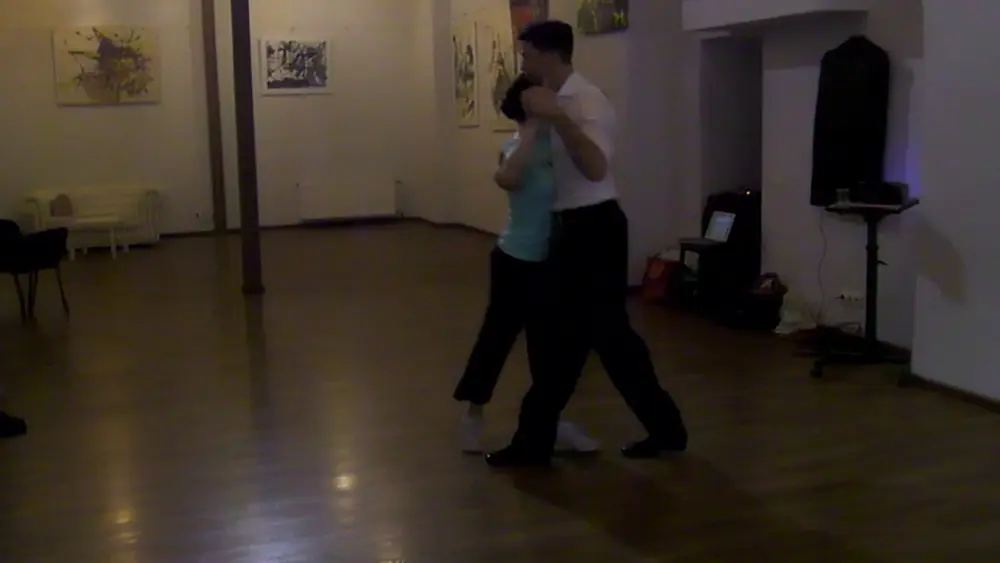 Video thumbnail for Jonny Lambert & Dulce Lauria - Интересная смена веса в милонге