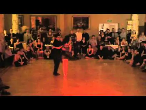 Video thumbnail for Alejandra Hobert & Adrian Veredice, tango argentino show (3), Warsaw, 08.04.2011
