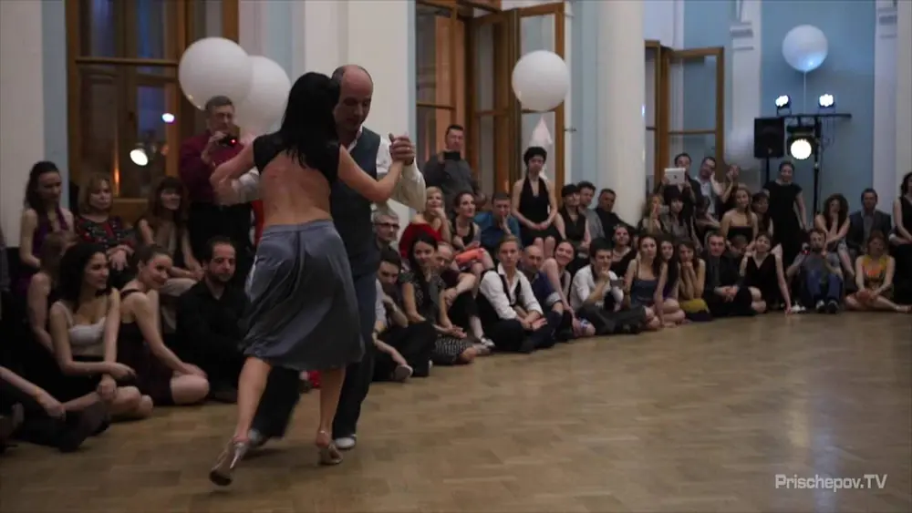 Video thumbnail for Horacio Godoy and Cecilia Berra, 3-3, Nevskaya Milonga 24.05.2016