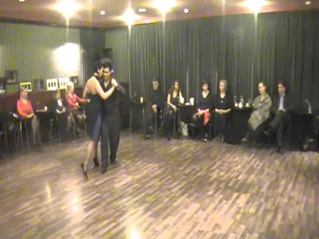 Video thumbnail for CARLOS RODRIGUEZ DE BOEDO Y BRIGITA URBIETYTE Tango Noches del Colon. Vilnius Lituania 25-01-2013