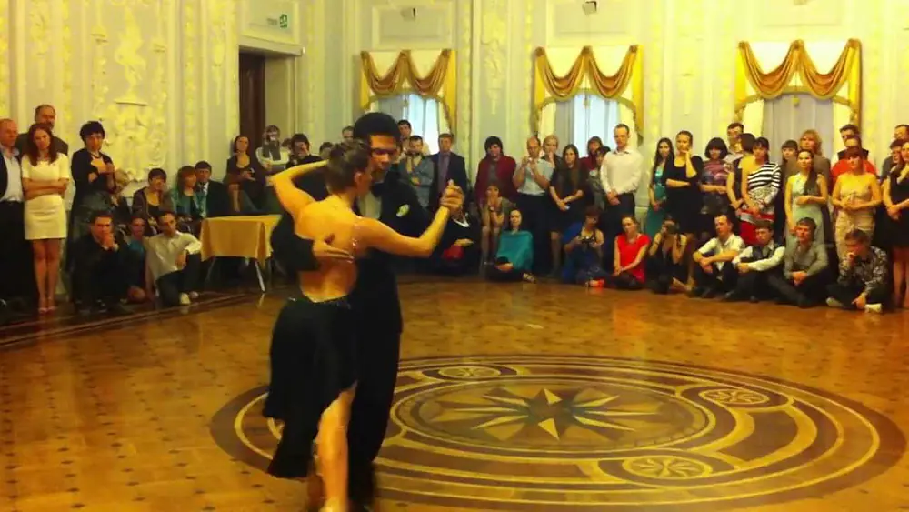 Video thumbnail for Sebastian Arce & Mariana Montes - Nizhni Novgorod  Russia  4.02.2012  (3/4)