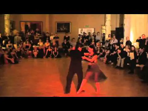 Video thumbnail for Alejandra Hobert & Adrian Veredice, tango argentino show (4), Warsaw, 08.04.2011