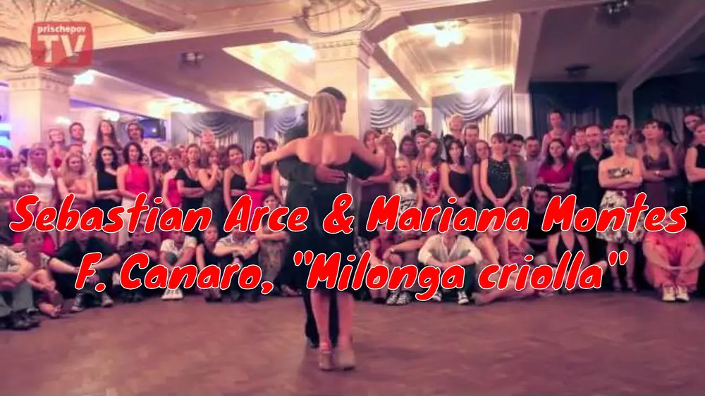 Video thumbnail for Sebastian Arce & Mariana Montes,  F. Canaro, "Milonga criolla" #Milongacriolla