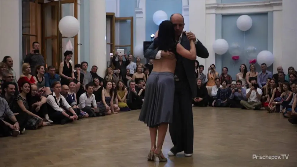 Video thumbnail for Horacio Godoy and Cecilia Berra, 1-3, Nevskaya Milonga 24.05.2016, Severino Edgardo Donato Luis Diaz