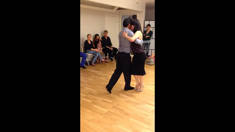 Video thumbnail for Tango Corazón Intermediate Class 4 with Julieta Qüesta and Rauli Choque.