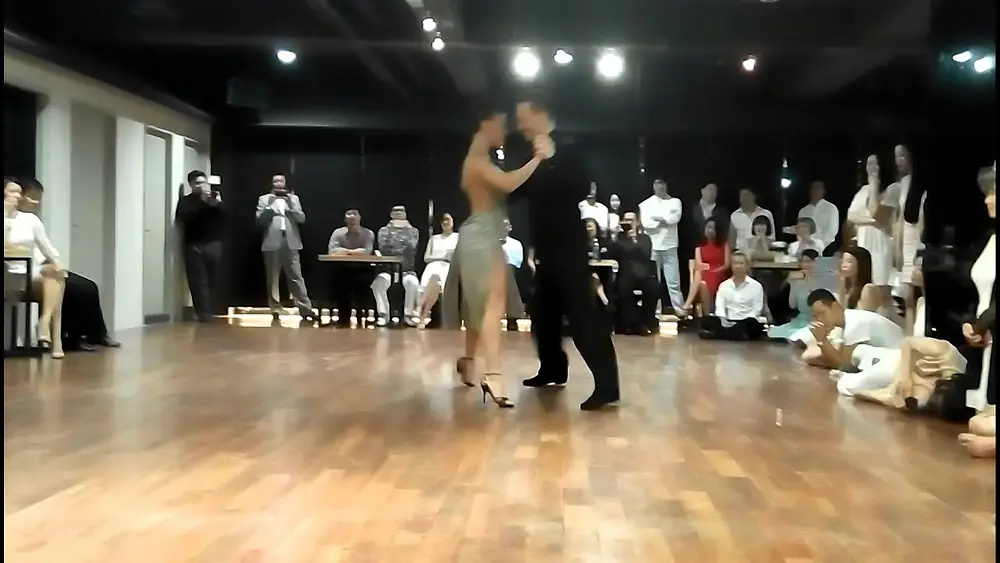 Video thumbnail for Stella Misse y Vladimir Khorev " Una Lagrima "  Tango Queen Duo in Taipei 2015