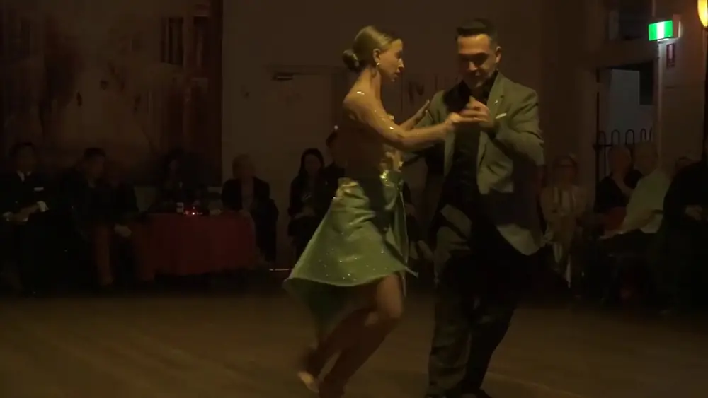 Video thumbnail for Argentine Tango Dance at Perth Tango Club - Alejandro Larenas y Marisol Morales Dance 2