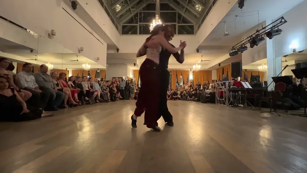Video thumbnail for All Night Milonga @ Stepping Out StudioPerf: Rebecca Shulman & Jaimes Friedgen (2/3) 11/2022, NYC