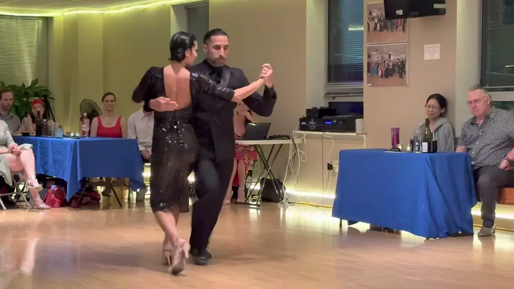 Video thumbnail for Ariel Leguizamon & Yesica Esquivel: Tango La Cumparsita Performance. Virginia. June 2, 2023