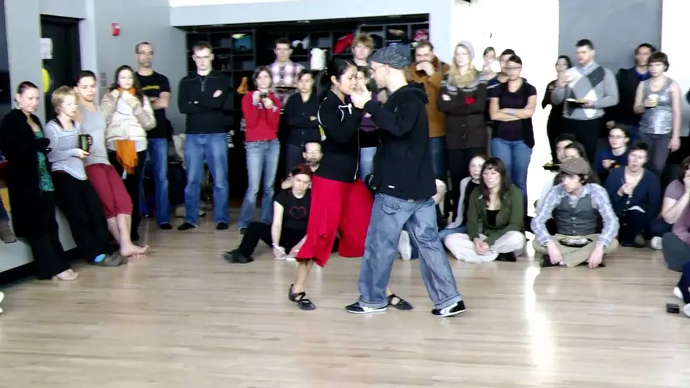 Video thumbnail for "Expressive Musicality & Impulsiveness", demo by Cristina and Homer Ladas, Boston Fusion Exchange