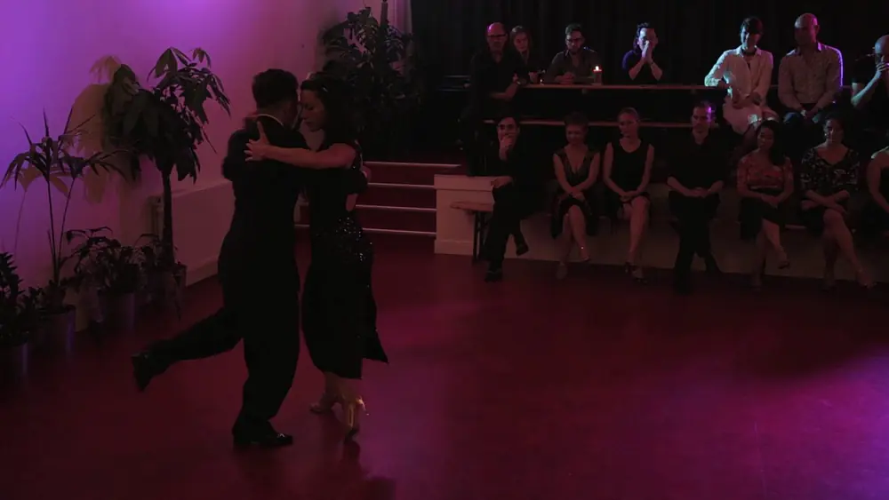 Video thumbnail for Tinta Roja Milonga - Pablo Calvelli & Natalia Cristofaro. Part 1