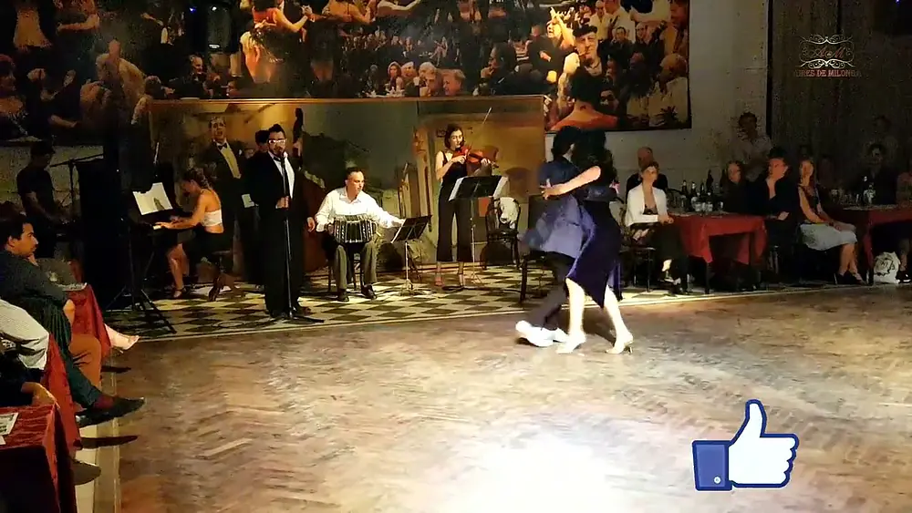 Video thumbnail for Romance de Barrio Vals Tango baile show, orquesta Mariana Dragone, Gastón Torelli, 2018