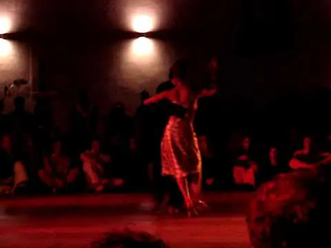 Video thumbnail for Julio Balmaceda and Agustina Berenstein at Siracusa tango festival 2009