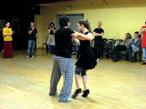 Video thumbnail for Ariadna Naveira and Fernando Sanchez. "Boleos" workshop. 18.03.2011, Tel Aviv