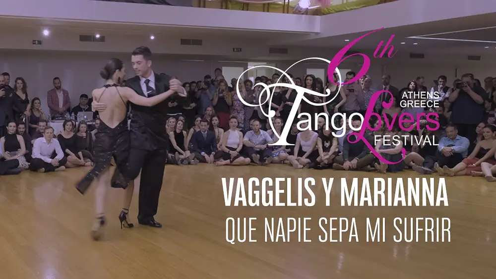 Video thumbnail for Vaggelis Hatzopoulos & Marianna Koutandou - 6th TangoLovers Festival 2020 (Que Napie Sepa Mi Sufrir)