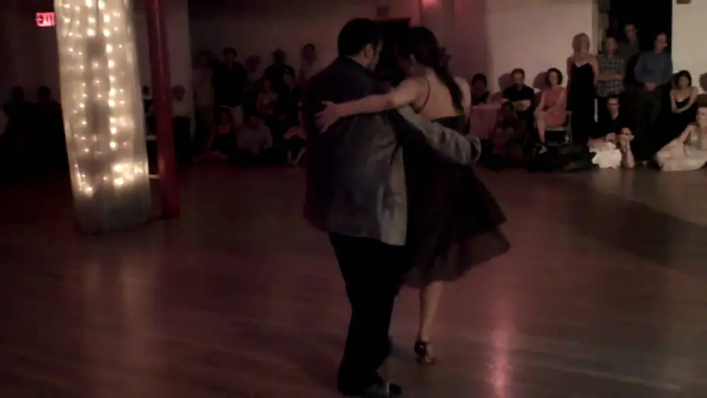 Video thumbnail for Argentine tango:Daniela Pucci & Luis Bianchi - NYC (2)
