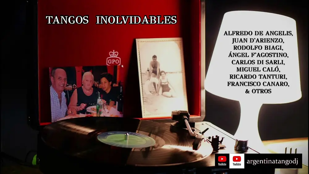Video thumbnail of TANGOS QUE TRAEN RECUERDOS GRANDES ORQUESTAS DE ANGELIS, D'ARIENZO, RODRÍGUEZ, TANTURI, OTROS