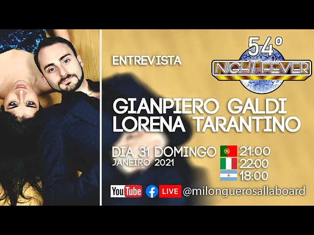 Video thumbnail for 54ª Night Fever - Gianpiero Galdi & Lorena Tarantino